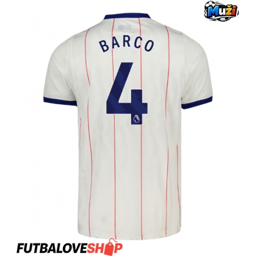 Dres Chelsea Valentin Barco #4 Tretina 2026-27 Krátky Rukáv